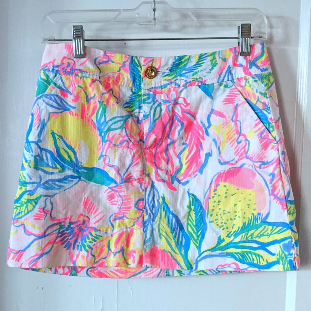 Lilly Pulitzer Nikki Skort Fiesta Bamba Size 00